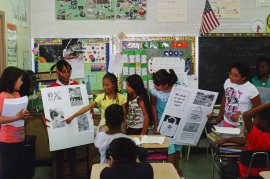 speaking to a 3rd grade class